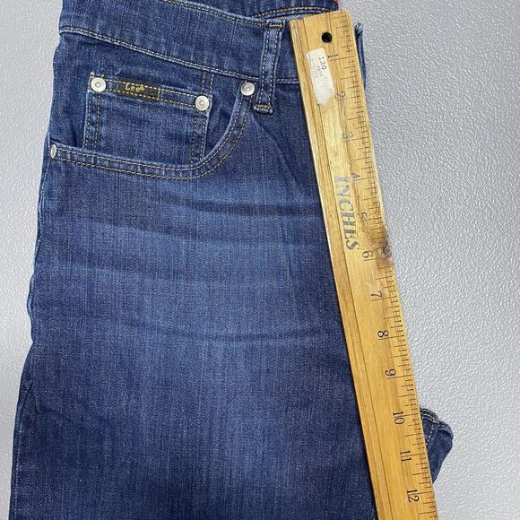 LEE Premium Select Jeans Straight Leg Regular Stretch Medium Wash Men 32x34 Blue - Picture 8 of 9